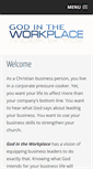 Mobile Screenshot of godintheworkplace.com